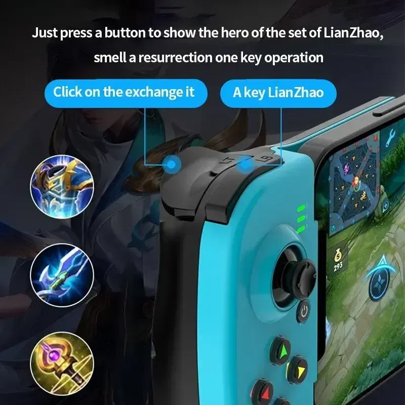 D3 Controller Mobile Game Controller Wireless Controller for Ios android