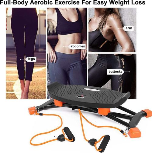 High Quality ABS Material Stepper for Gym Fitness Skiing Air Ski Workout Cardio Rowing Bodybuilding Exercise Equipment