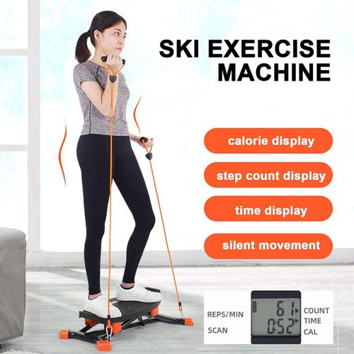 High Quality ABS Material Stepper for Gym Fitness Skiing Air Ski Workout Cardio Rowing Bodybuilding Exercise Equipment