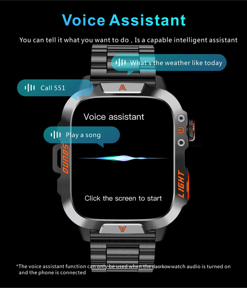 New Smart Watch Heart Rate Bluetooth Call Outdoor Sports Watch Smart Watch（ Delivery in 3 days ）