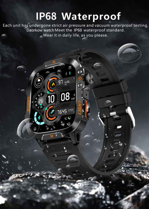 New Smart Watch Heart Rate Bluetooth Call Outdoor Sports Watch Smart Watch（ Delivery in 3 days ）