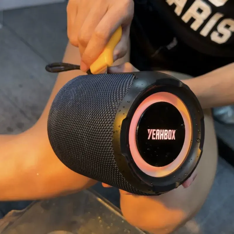 YEAHBOXA8 Bluetooth speaker portable outdoor indoor audio 40W waterproof subwoofer super bass large volume