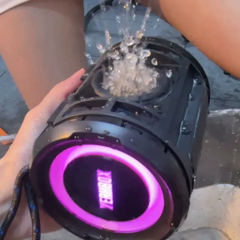 YEAHBOXA8 Bluetooth speaker portable outdoor indoor audio 40W waterproof subwoofer super bass large volume