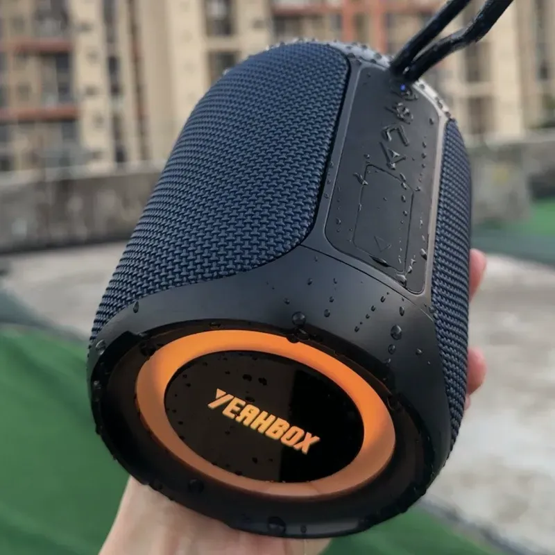 YEAHBOXA8 Bluetooth speaker portable outdoor indoor audio 40W waterproof subwoofer super bass large volume