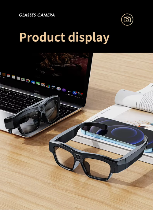 New Generation of bluetooth Glasses with Camera 32G Switchable Smart Glass Film 4K HD Lens Sunglasses bluetooth Smart