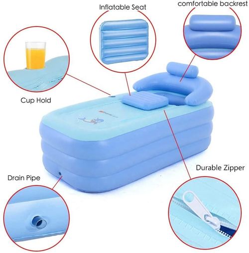 Bubble SPA Tubs Leisure Bath Swimming Massage Bathtub for Adult Inflatable Tub