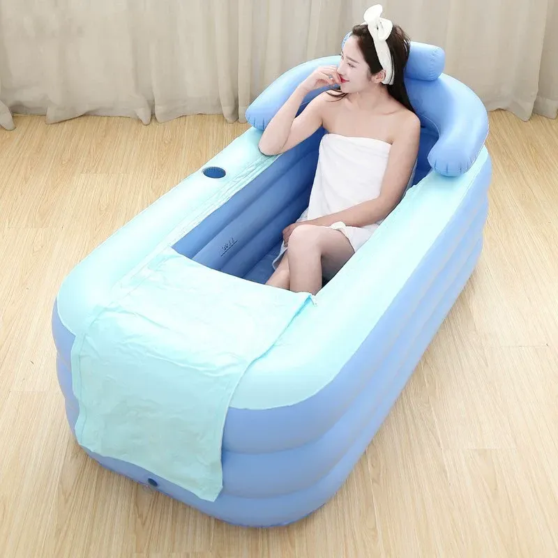 Bubble SPA Tubs Leisure Bath Swimming Massage Bathtub for Adult Inflatable Tub