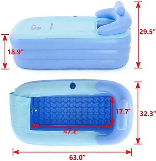 Bubble SPA Tubs Leisure Bath Swimming Massage Bathtub for Adult Inflatable Tub