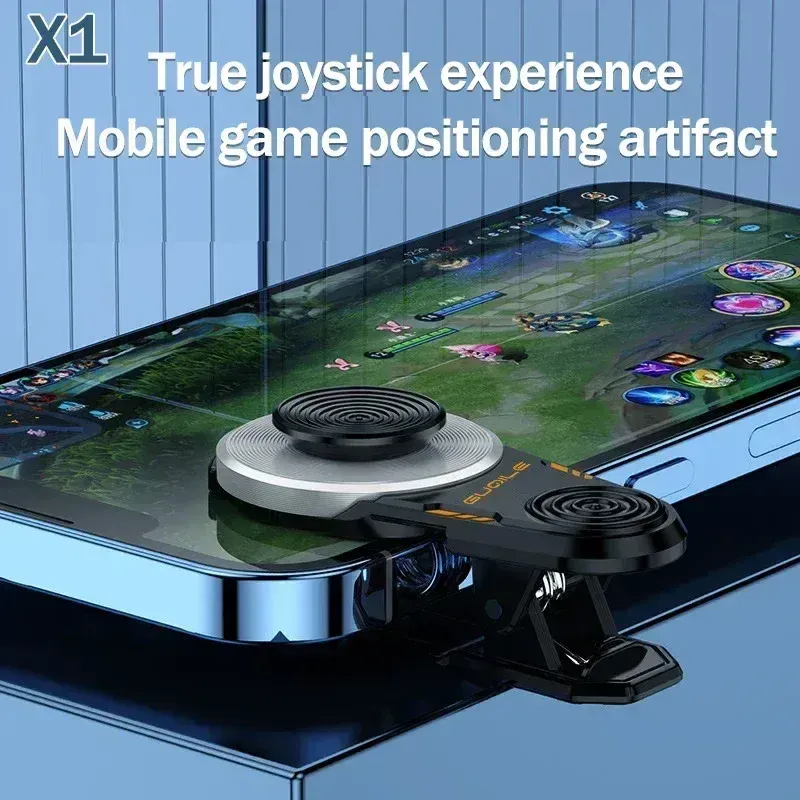 360 Degrees ABS Gaming Accessories External Mobile Phone Joysticks for FPS Android IOS for PUBG Game Controllers