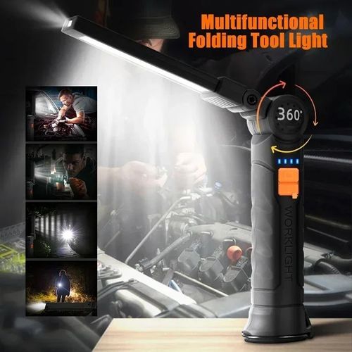 Multifunctional Work Light Portable Led Rechargeable Light Camping Light Magnet Flashlight Smart Home Tools