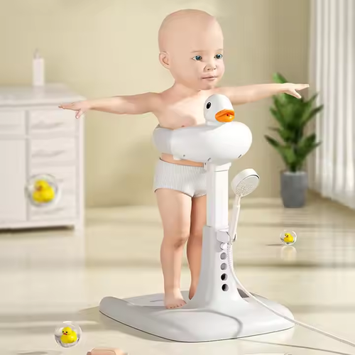 Portable Bath Helper Bath Shower Standing Support Baby Bath Stand