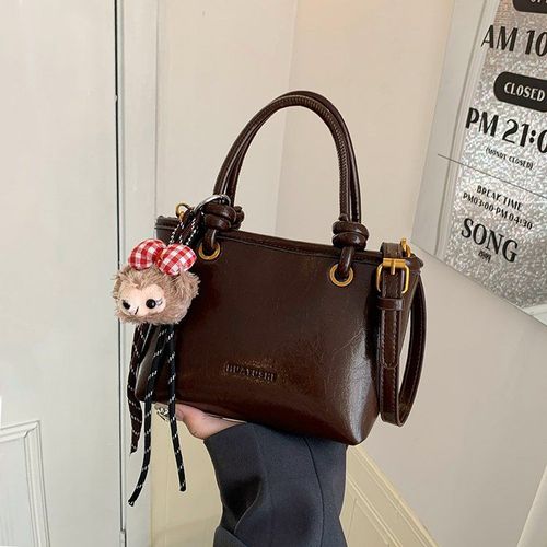 New Versatile Bag for Women  Handheld Leather Niche Bag Light Luxury Handbag Shoulder Bag