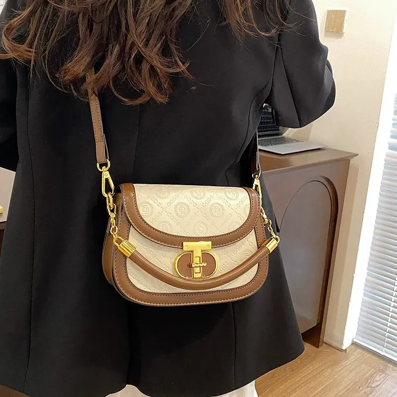 Luxury Leather Crossbody Bag for Women Professional Shoulder Bag with Detachable Strap Fashion Tote