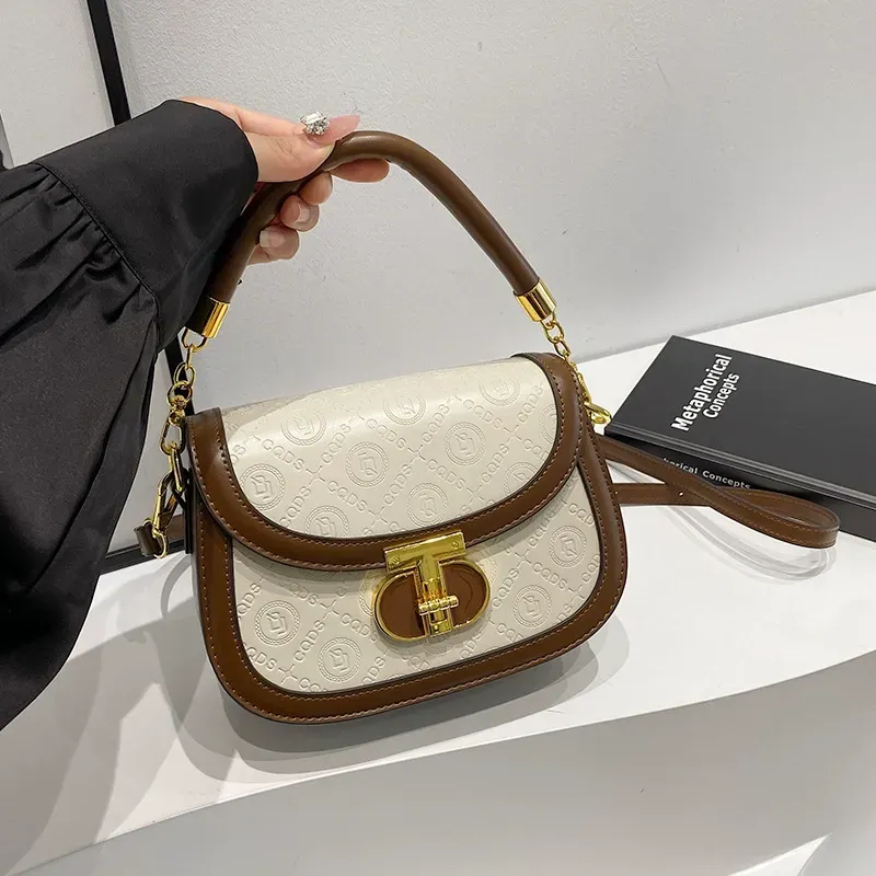 Luxury Leather Crossbody Bag for Women Professional Shoulder Bag with Detachable Strap Fashion Tote