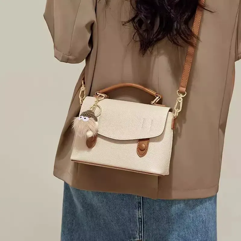 High-end ladies' bags, handbags, fashionable and versatile single-shoulder crossbody commuter bags