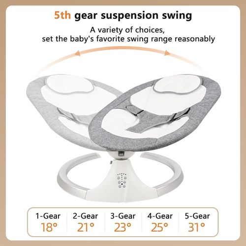 Hot Selling High Quality Electric Baby Rocking Chair Newborn Sleep Cradle Bed Baby Sleeping and Swing Chair