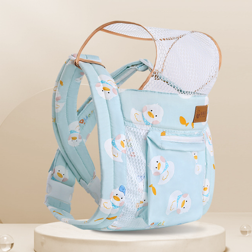 Baby Carrier Backpack Newborn Soft 2-Way Strap Cute Design Portable Infant Carrier