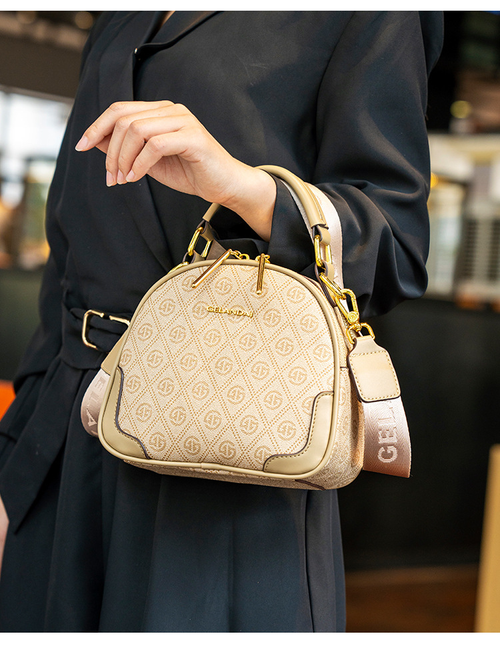 Light luxury women's bag new fashion small round bag versatile shoulder crossbody apple bag women