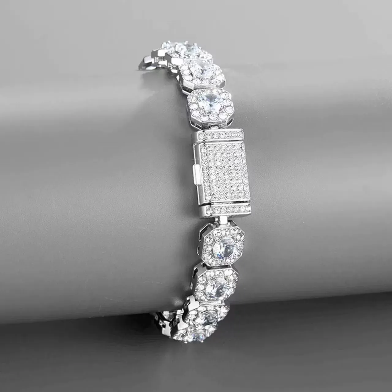 Zircon Super Sparkling Rock Sugar Bracelet