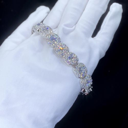Zircon Super Sparkling Rock Sugar Bracelet