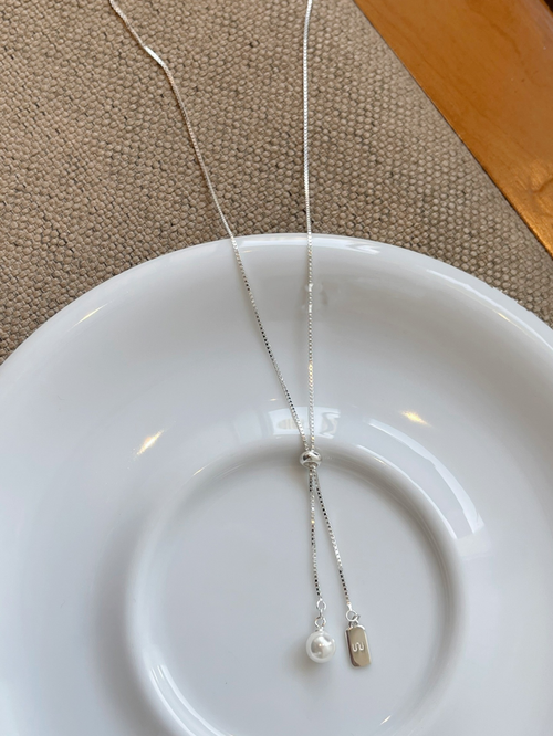 Pearl necklace, adjustable length, 2025 new hot item