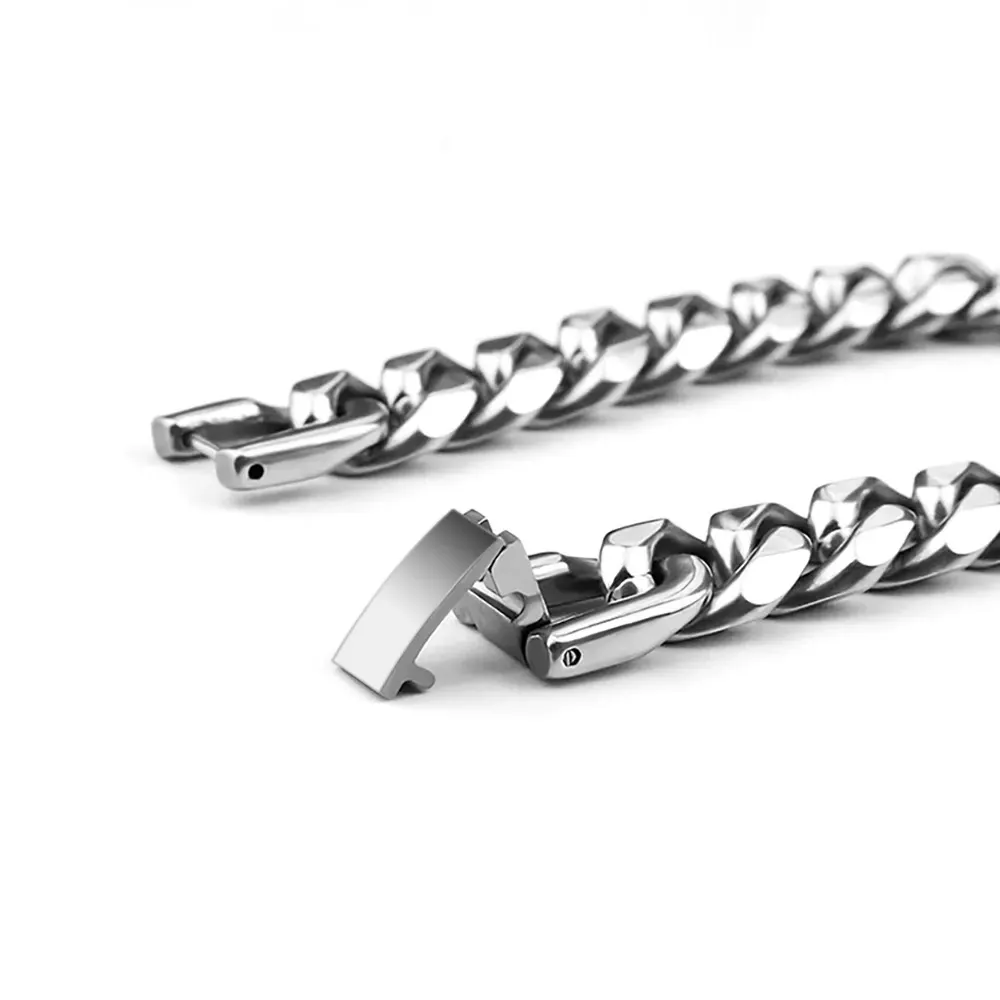 Stainless steel Cuban chain Domineering fashion bracelet