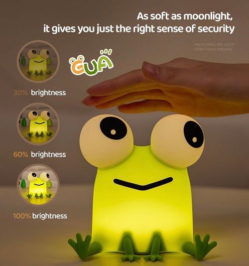 Best Quality Warm White Mini Silicone Animal LED Night Light Touch Control Sleep Gift with USB Power Supply for Baby Room
