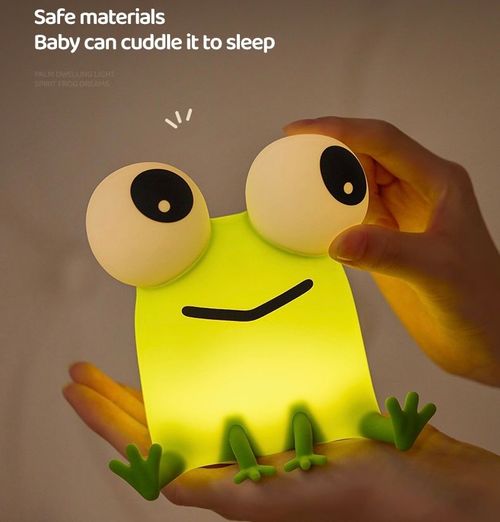Best Quality Warm White Mini Silicone Animal LED Night Light Touch Control Sleep Gift with USB Power Supply for Baby Room