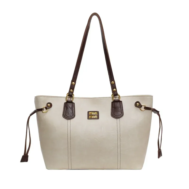 New simple large-capacity underarm tote bag fashionable casual shoulder bag