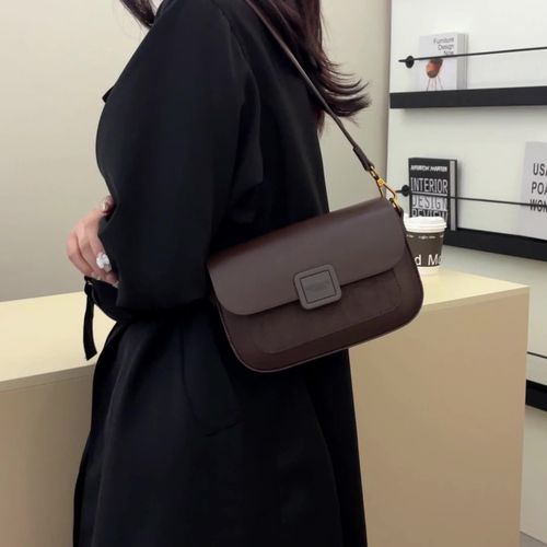 Fashionable retro small square bag women's bag casual shoulder crossbody bag