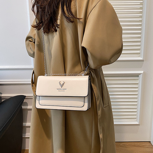 Hot-selling high-end crossbody bag, light luxury chain small square bag