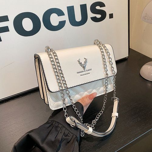 Hot-selling high-end crossbody bag, light luxury chain small square bag