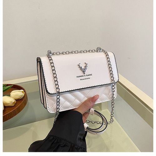 Hot-selling high-end crossbody bag, light luxury chain small square bag