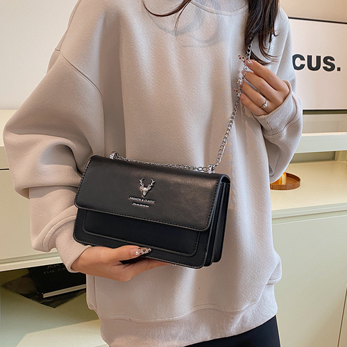 Hot-selling high-end crossbody bag, light luxury chain small square bag