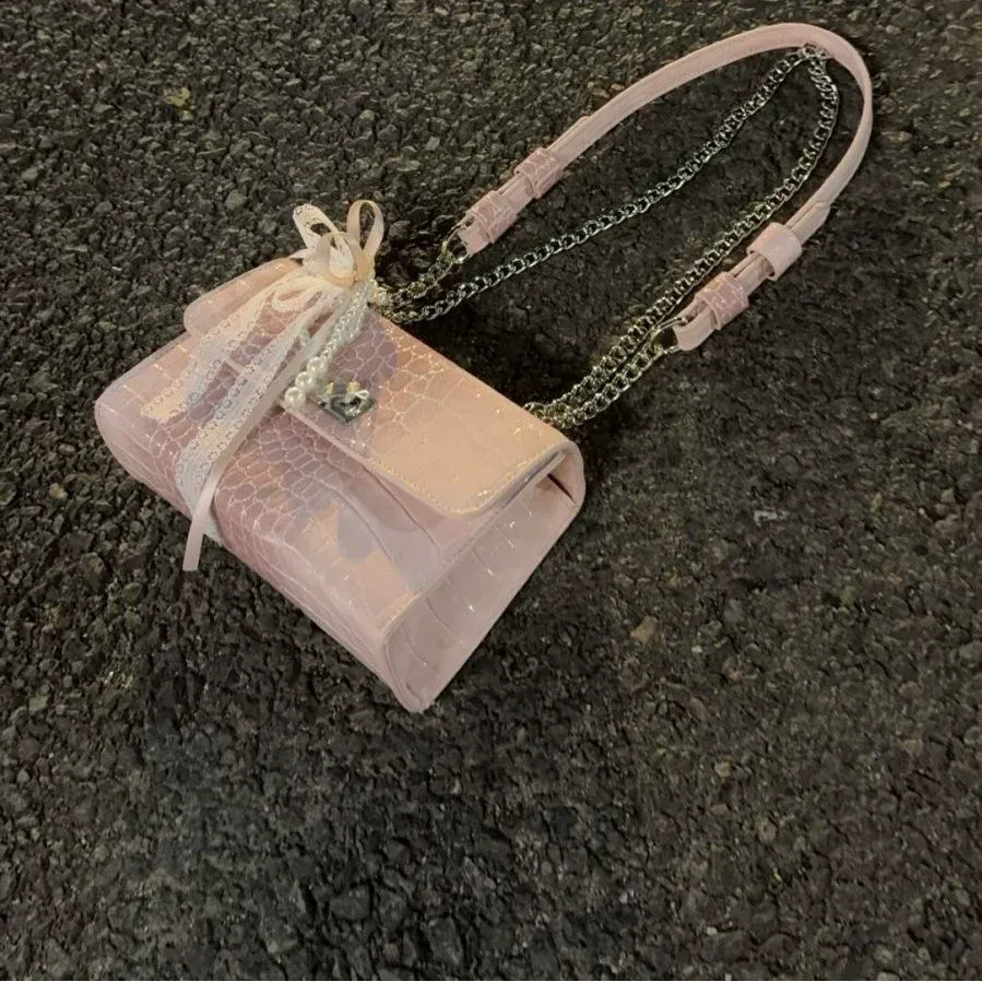 2025 new style bag chain small square bag fashionable crossbody bag