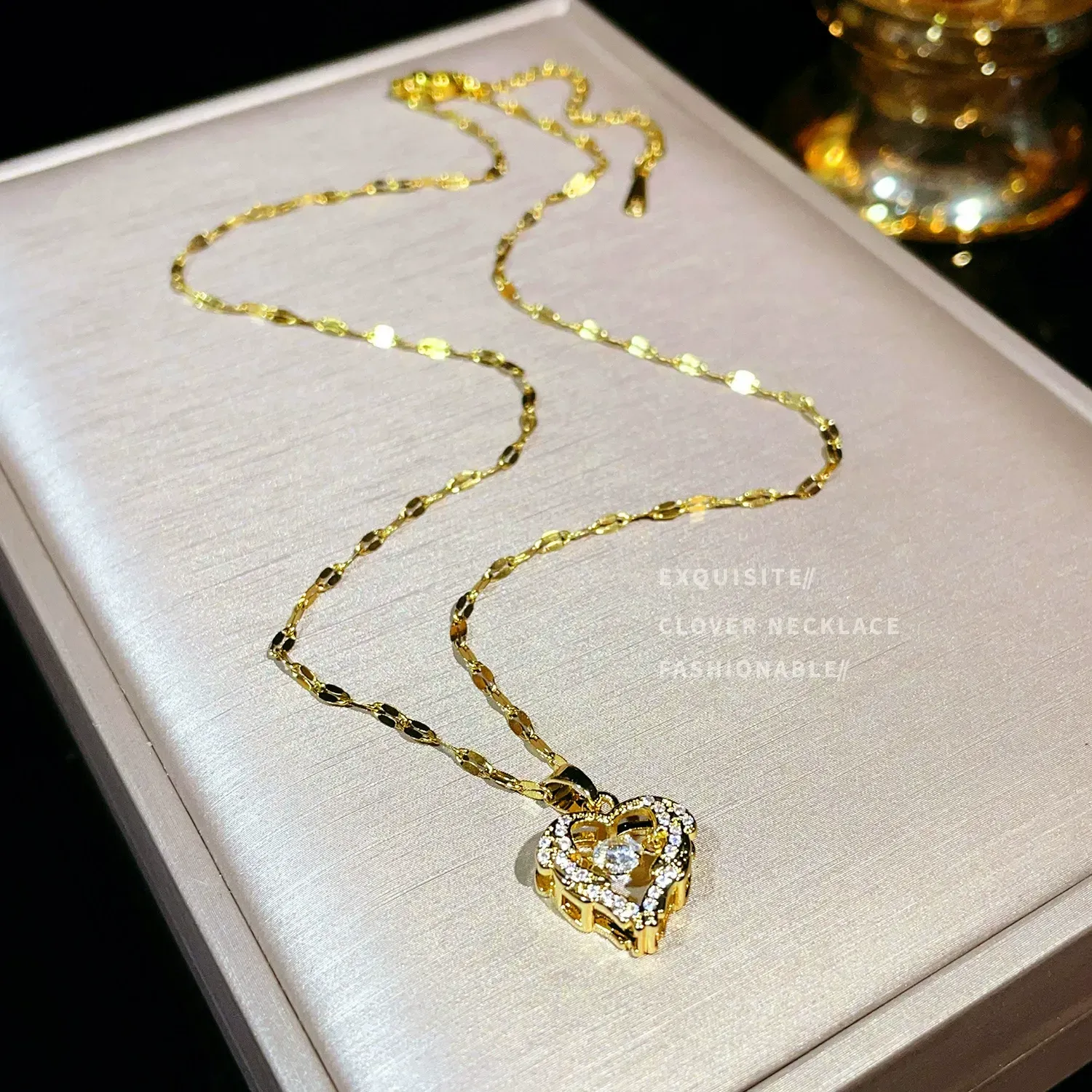 New dynamic Ocean Heart Necklace for Women