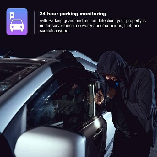 Mirror Dashcam 4K 10 Inch Car Mirror Dash Cam Front and Rear 4K with Dual Lens Wifi Night Vision Parking Monitor Sensor