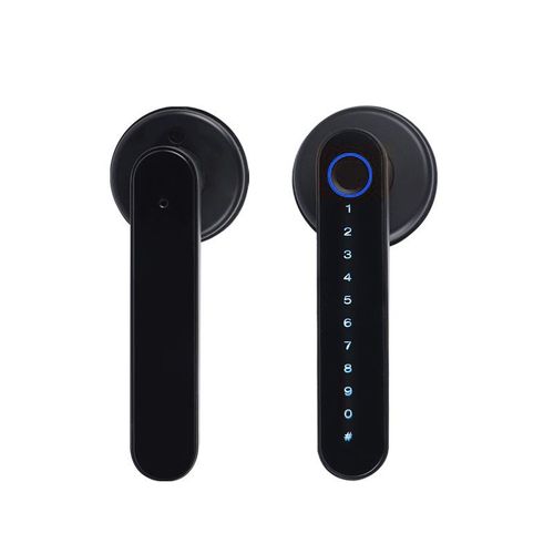 Graffiti Bluetooth Password Smart Lock Electronic Lock Handle Password Lock One-Pinch Open Handle Lock