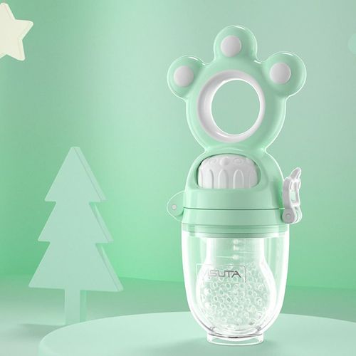 Baby Food Feeder Best Selling Safe Silicone Fresh Vegetable Fruit Feeder Pacifier Baby Food Squeeze Feeder