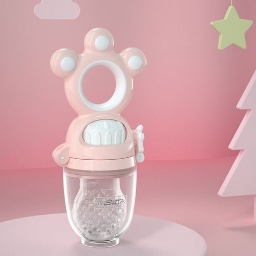 Baby Food Feeder Best Selling Safe Silicone Fresh Vegetable Fruit Feeder Pacifier Baby Food Squeeze Feeder