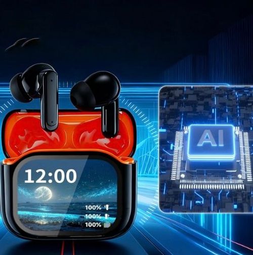 W16 Ai Translator Earbuds Smart Touch Screen Translator Earphone 144 Languages Translator EarbudsTravel Abroad Easy Conversation