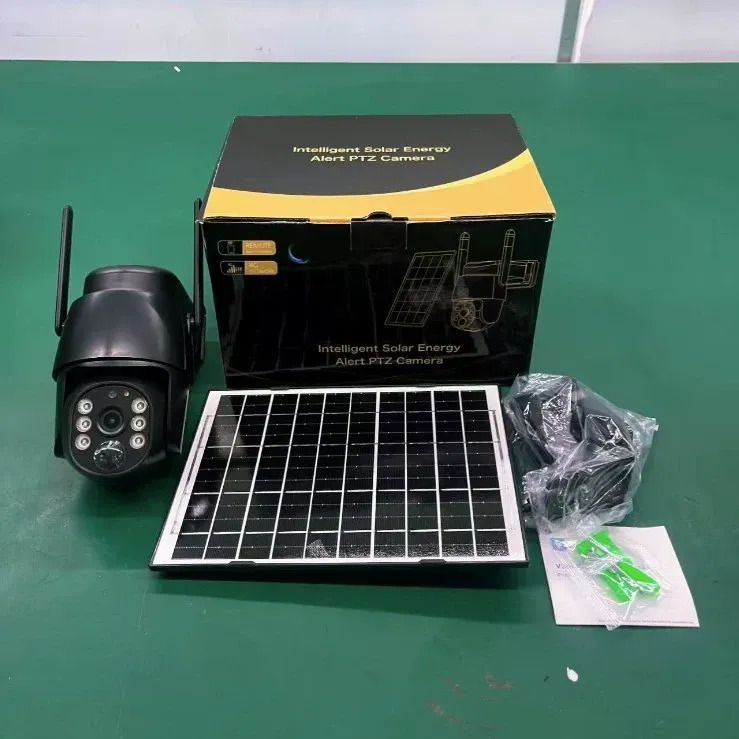X1 Intelligent Solar Energy Alert Ptz Camera Solar Low Power Consumption 4G Solar Camera V380PRO Outdoor Solar Camera