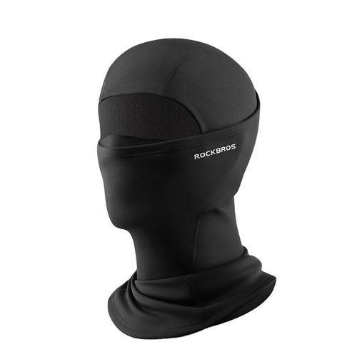 ROCKBROS Outdoor Winter Warm Windproof Face Mask, Fleece Neck Warmer, Anti-Cold and Anti-Smog Mask, Cycling Balaclava