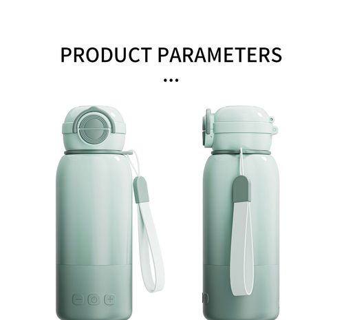 Best-selling electric heating cup, portable all-in-one cup for heating milk, essential for travel, quick heating for preparing and warming milk.