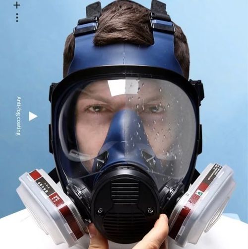 Reusable Gas Mask Body Spray Paint Special Chemical Full Face Adjustable Respirator