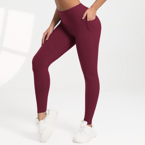 Best-selling women's leggings: soft, tummy control, highly elastic, slimming, black, high-waisted, perfect for fitness and yoga.