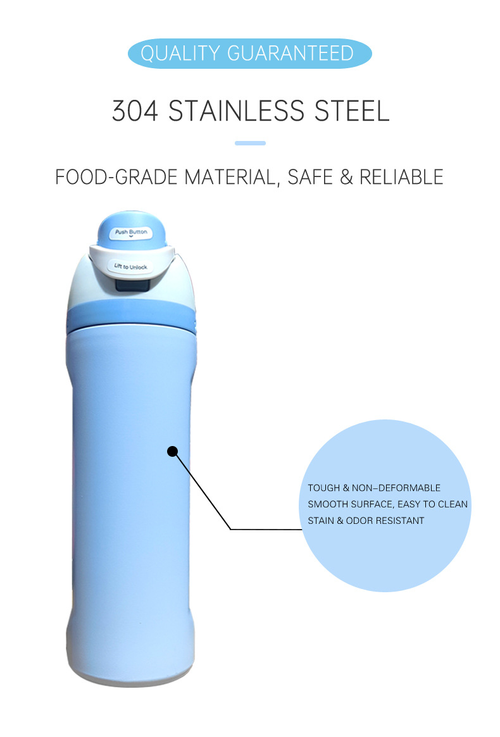 24OZ Double Wall Stainless Steel Insulated Gift Cup Eco-Friendly Large Capacity Leak-Proof for White Color High Quality