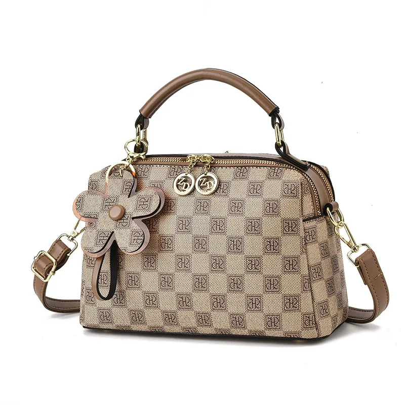 Bags for women 2025 new fashion hand-held pillow bag, checkerboard small square bag