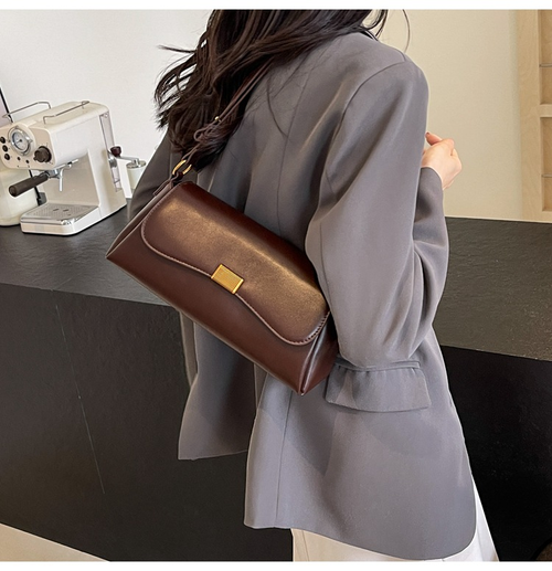 High-end baguette bag, new trendy women's underarm bag