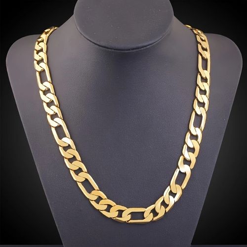 Renaissance Necklace 18K Imitation Gold 8mm Geometric Necklace